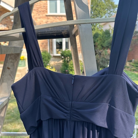 Betsy Adam formal navy dress size 10 - Picture 6 of 6